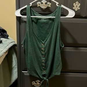 Sage green tank top
